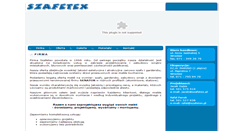 Desktop Screenshot of 2006.szafetex.pl